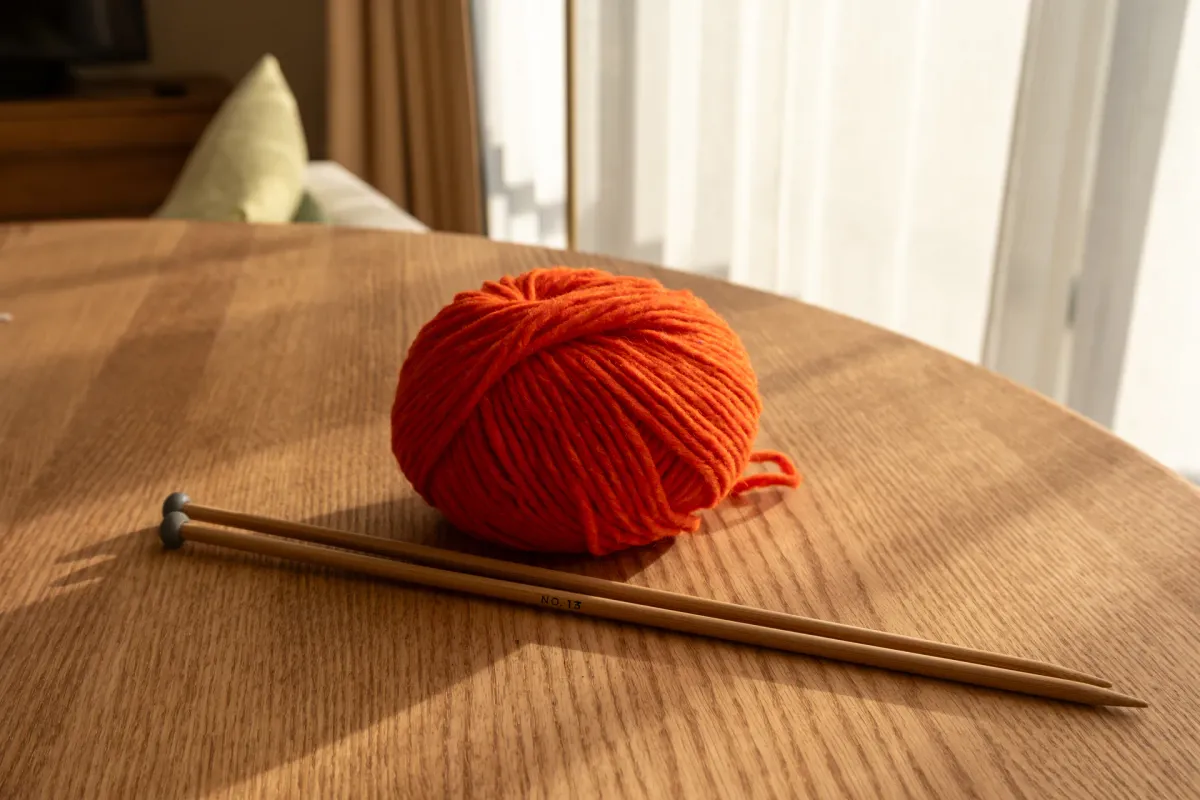Getting started with knitting