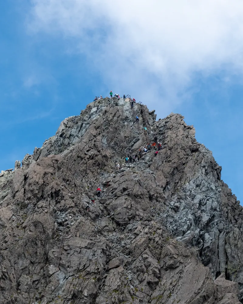 Mt Kurobegoro and Mt Yari - Day 2