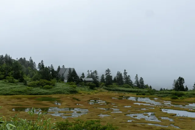 Mt Hiuchi and Mt Myoko