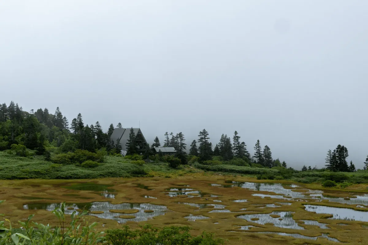 Mt Hiuchi and Mt Myoko
