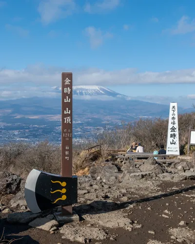Mt Kintoki and Mt Myojingatake