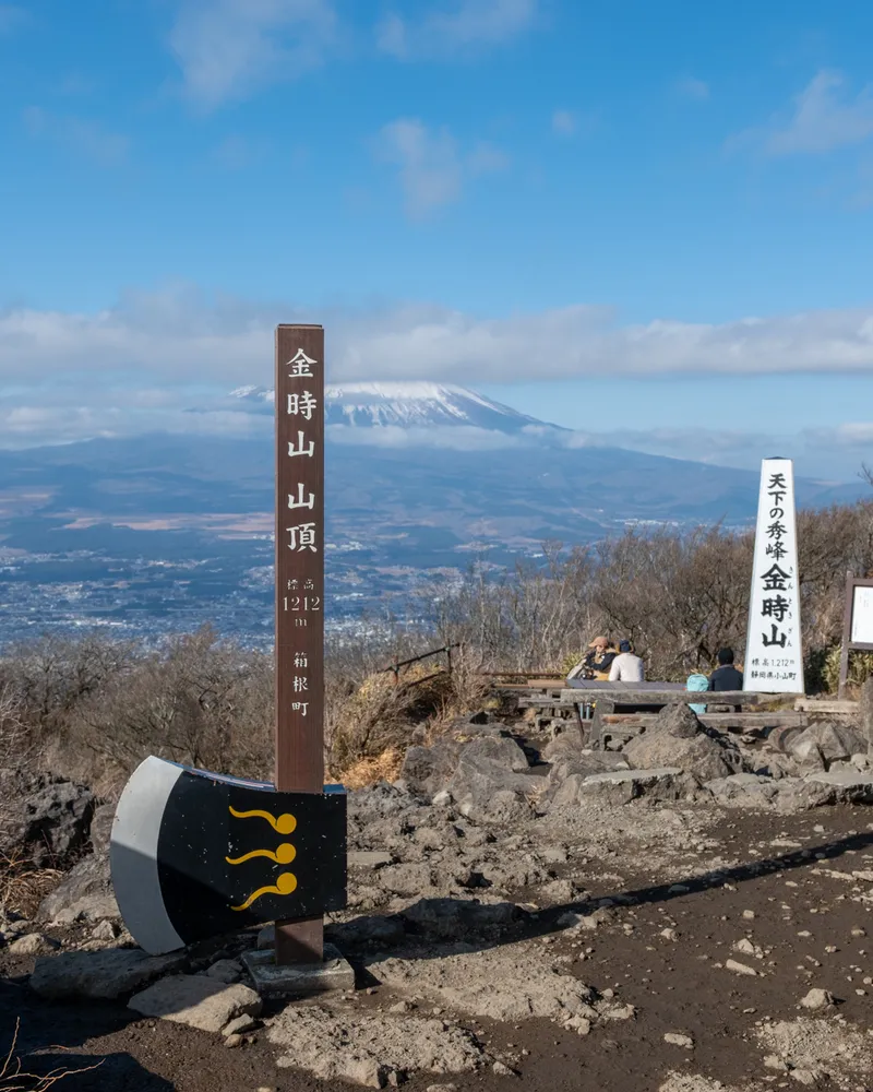 Mt Kintoki and Mt Myojingatake