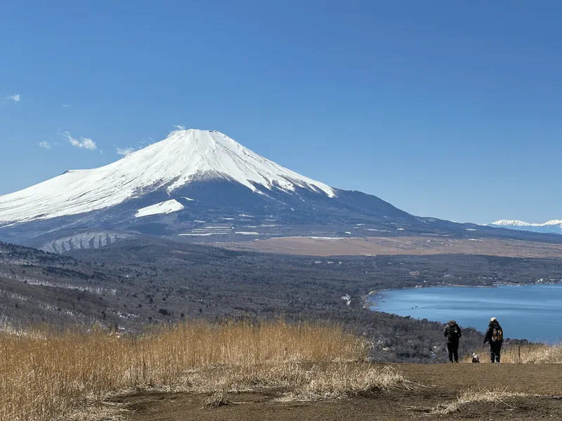 Mountains with a Fuji view